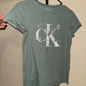 Calvin Klein Jeans Green Tee